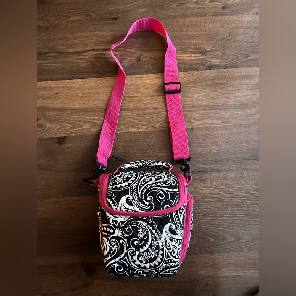 🖤 Studio C Pink & Black Women's Camera Crossbody Bag 🖤